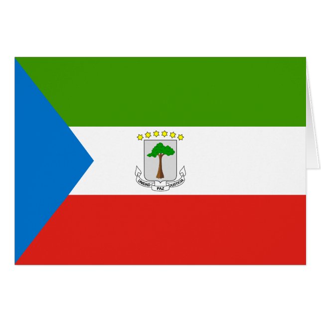 Equatorial Guinea Flag (Front Horizontal)