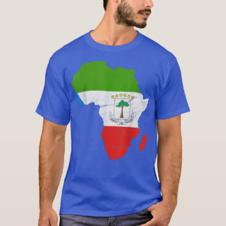 Equatorial Guinea Flag Africa Continent Equatorial T-Shirt