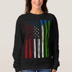 Equatorial Guinea Flag America US Equatorial Guin Sweatshirt