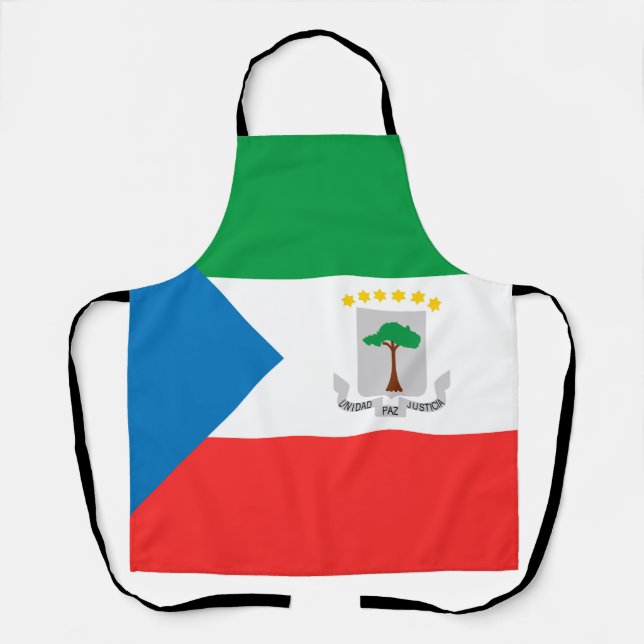 Equatorial Guinea flag Apron (Front)