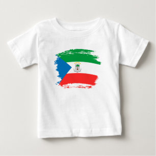 Equatorial Guinea flag Baby T-Shirt