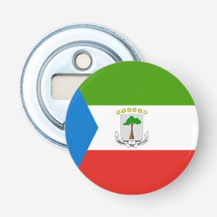 Equatorial Guinea Flag Bottle Opener