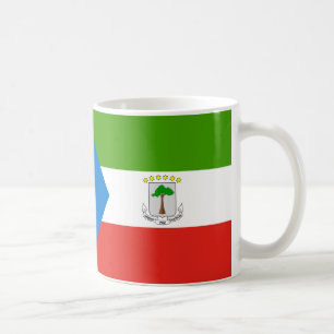 Equatorial Guinea Flag Ceramic Mug