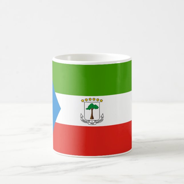 Equatorial Guinea Flag Coffee Mug (Center)