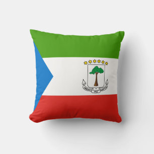 Equatorial Guinea Flag Cushion
