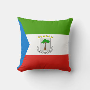 Equatorial Guinea Flag Cushion