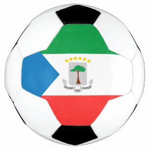 Equatorial Guinea flag Football