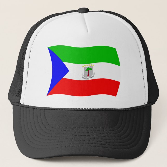 Equatorial Guinea Flag Hat (Front)
