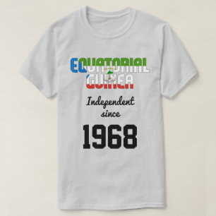 Equatorial Guinea Flag Independence Celebration T-Shirt