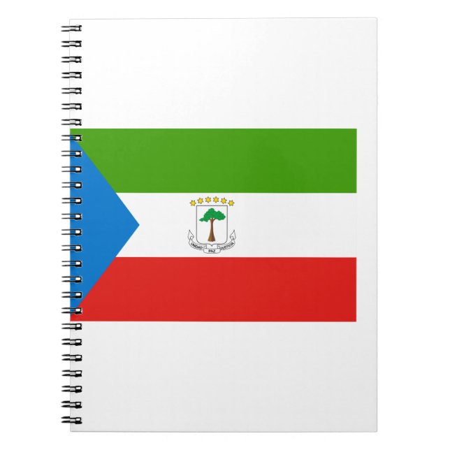 Equatorial Guinea Flag Notebook (Front)