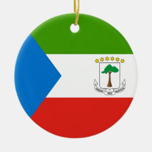 Equatorial Guinea Flag Ornament