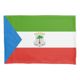 Equatorial Guinea Flag Pillowcase
