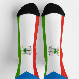 Equatorial Guinea Flag Socks