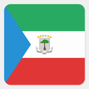 Equatorial Guinea Flag Sticker