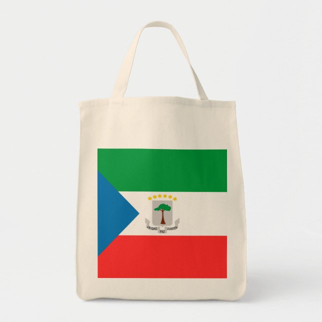 Equatorial Guinea flag Tote Bag (Front)