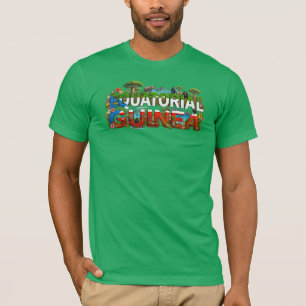 Equatorial Guinea Heritage - Culture & Rainforest T-Shirt