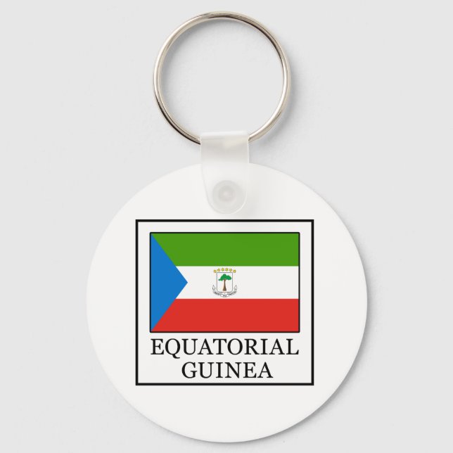 Equatorial Guinea Key Ring (Front)