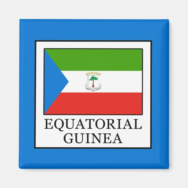 Equatorial Guinea Magnet (Front)