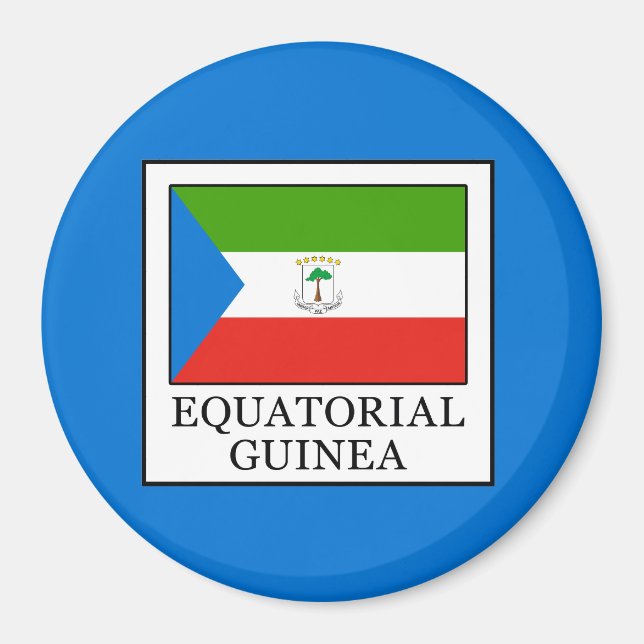 Equatorial Guinea Magnet (Front)