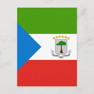 equatorial guinea postcard