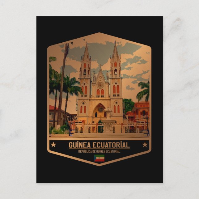 Equatorial Guinea Postcard (Front)
