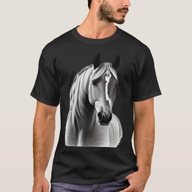 Equestrian And Horse  Who Ride Or Raise Ponies T-Shirt (Front)
