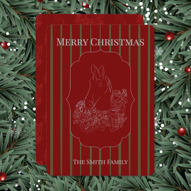 Equestrian Christmas Card (Creator Uploaded)