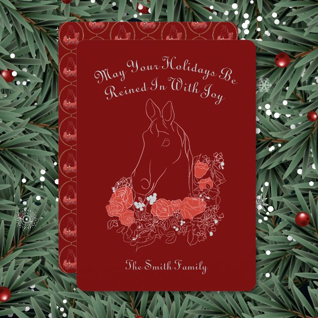 Equestrian Christmas Card (Creator Uploaded)