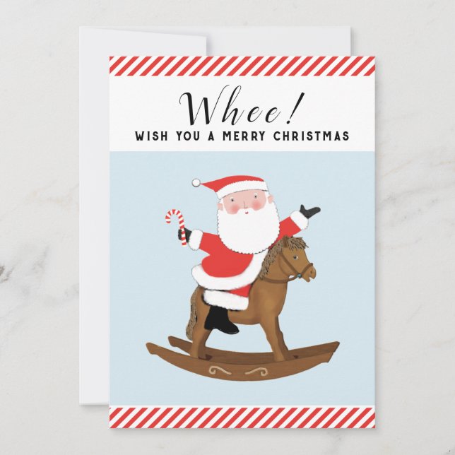 Equestrian Christmas Holiday Cards (Front)