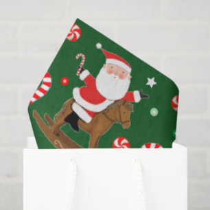 Equestrian Christmas Holiday Gift Tissue Paper