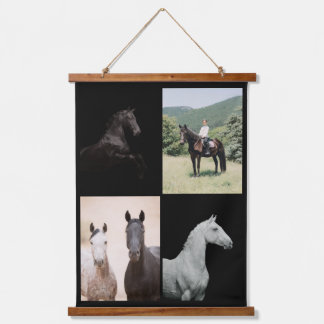 Equestrian Custom Horse Photography Equine Art Hanging Tapestry
