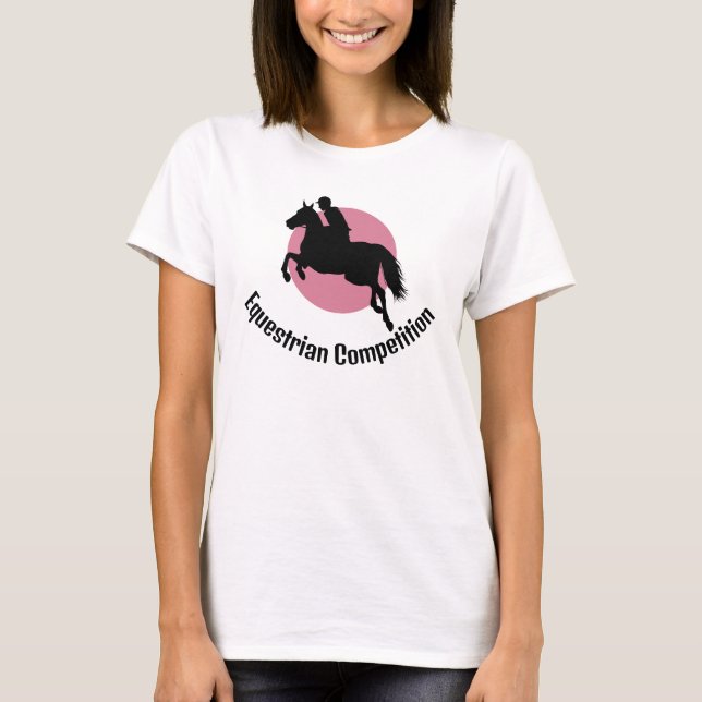 Equestrian Design T-Shirt (Front)