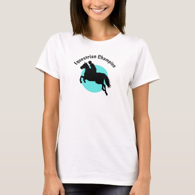 Equestrian Design T-Shirt (Front)