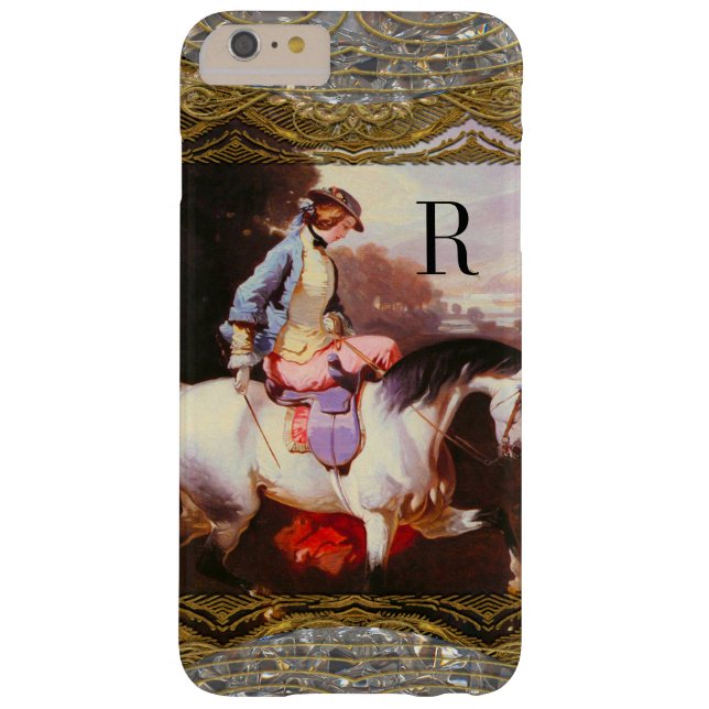 Equestrian Elsa  Monogram Case-Mate iPhone Case (Back)