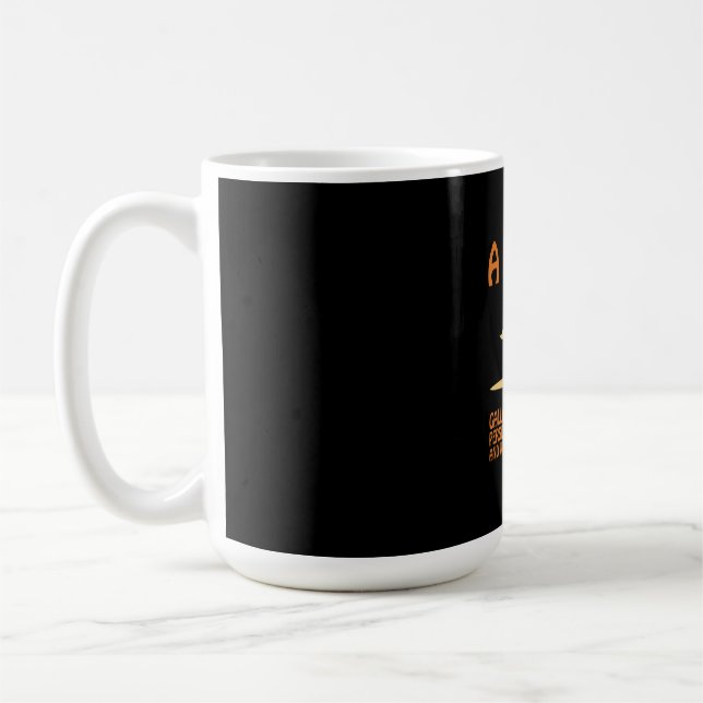 Equestrian Gift | A Horse Gallops Coffee Mug (Left)