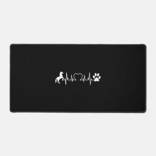 Equestrian Gifts For Girls Horse Cat And Dog Paw H Desk Mat