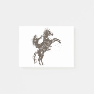 Equestrian Girl - Riding Horse Post-it Notes