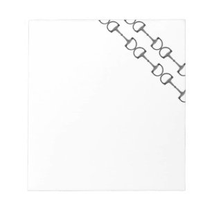Equestrian Horse Bits Notepad