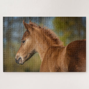 Equestrian Horse Foal Jigsaw Puzzle