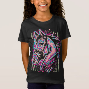 Equestrian - Horse Head - Horseback riding T-Shirt