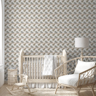 Equestrian horse racing room decor wallpaper