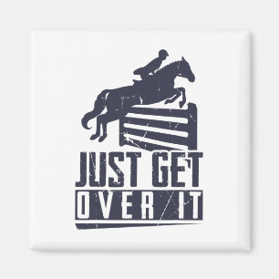 Equestrian Horse Show Jumping Horse Jumping Horseb Magnet
