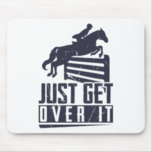 Equestrian Horse Show Jumping Horse Jumping Horseb Mouse Mat