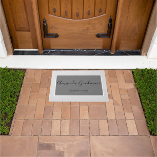 Equestrian horse stable tack trailer customise doormat