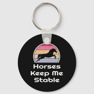 Equestrian Horseback Rider Riding Horses Keep Me S Key Ring