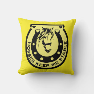 Equestrian Horseback Riders Cushion
