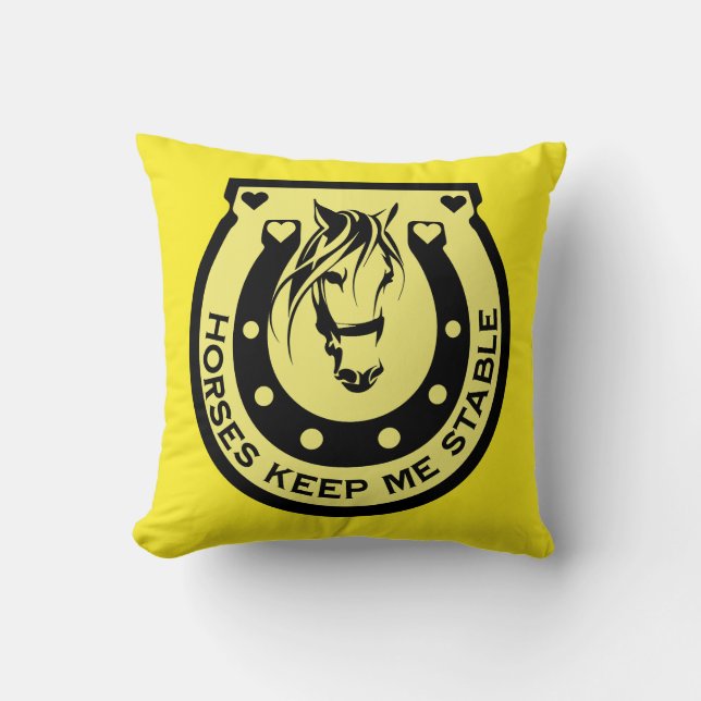 Equestrian Horseback Riders Cushion (Front)