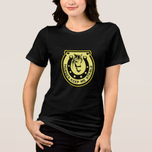 Equestrian Horseback Riders Tri-Blend Shirt