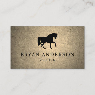 Equestrian Horseback Riding Business Card