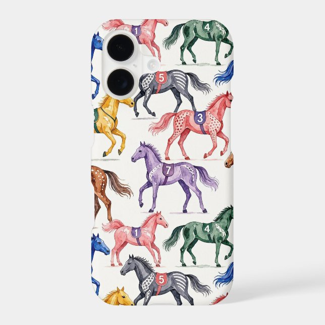 Equestrian Horses iPhone Case (Back)